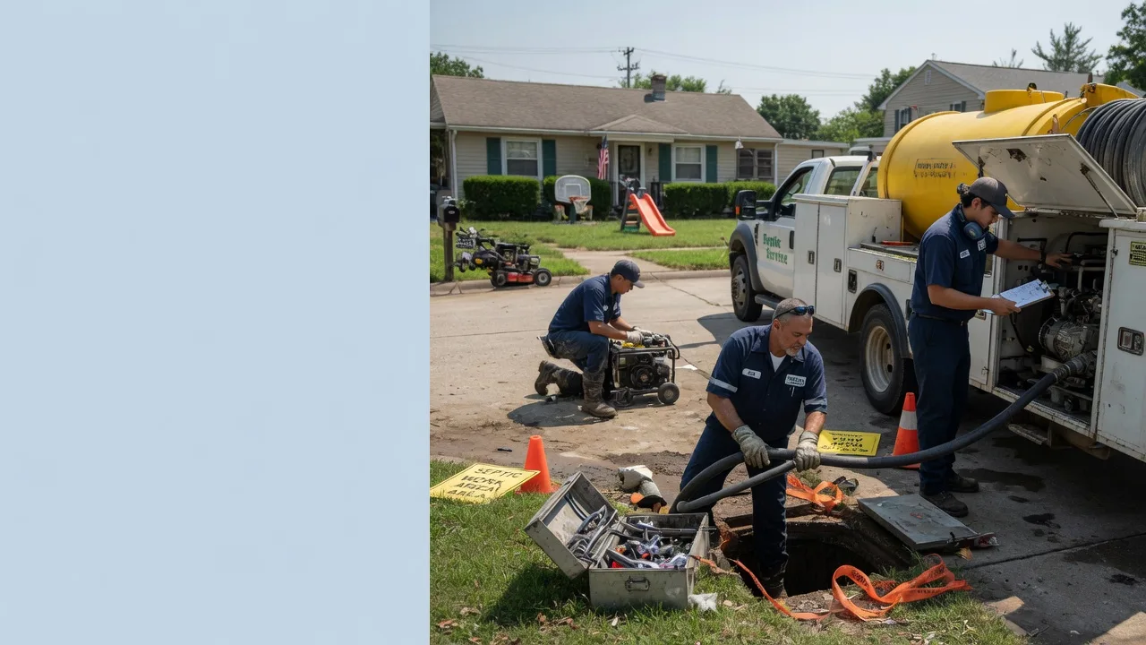 Septic Tank Pumping in Weddington, NC near me